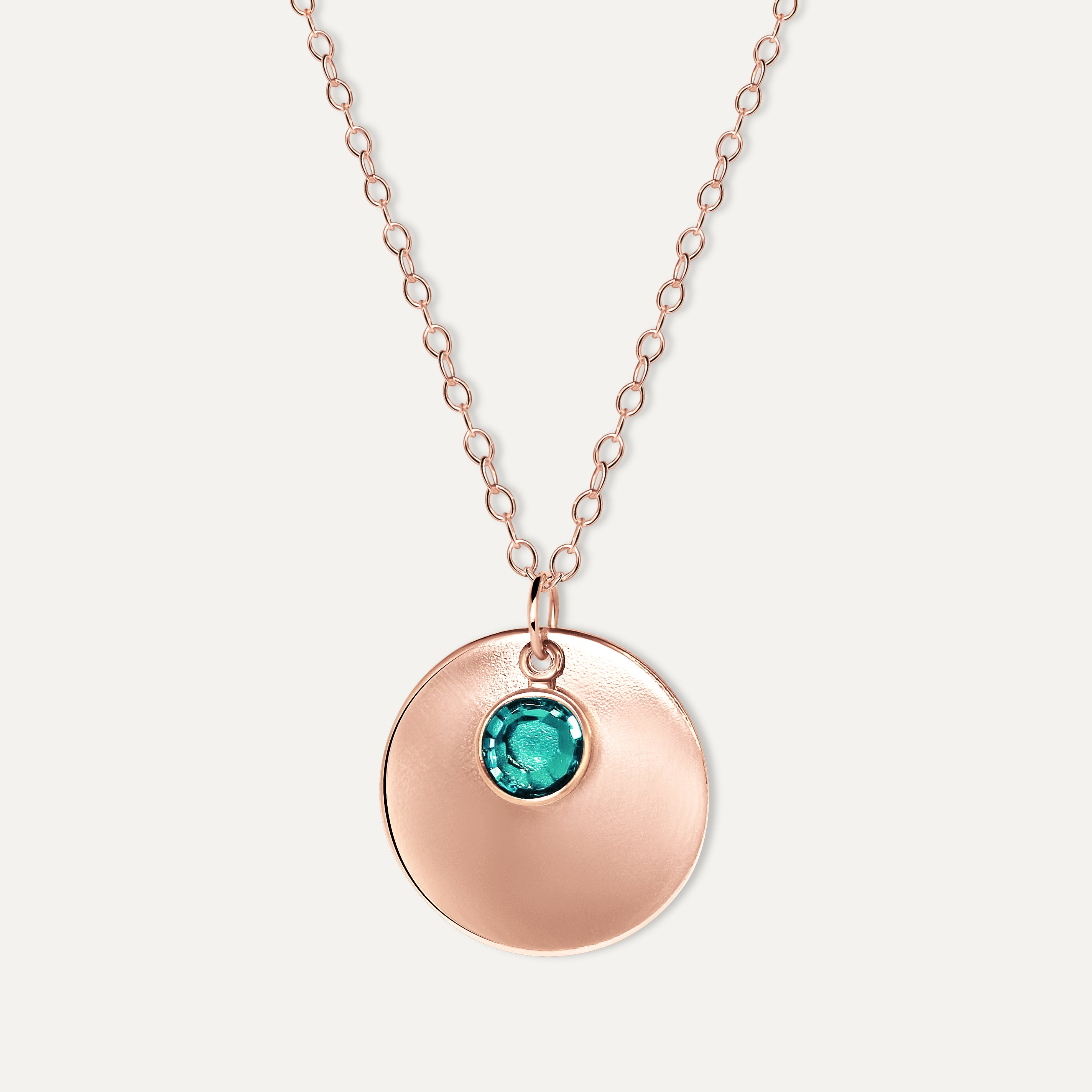 Gabriella Necklace with birthstone