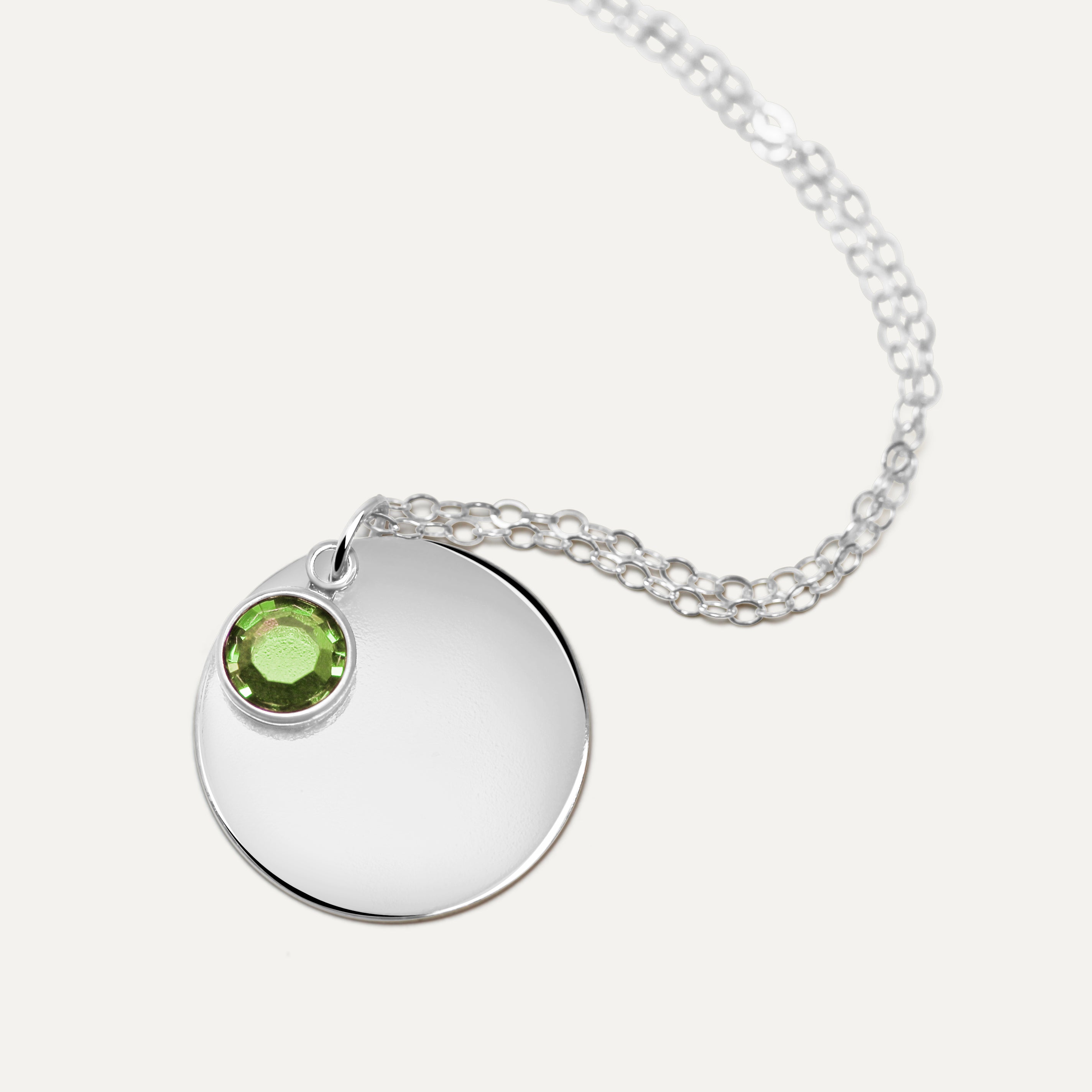 Gabriella Necklace with birthstone