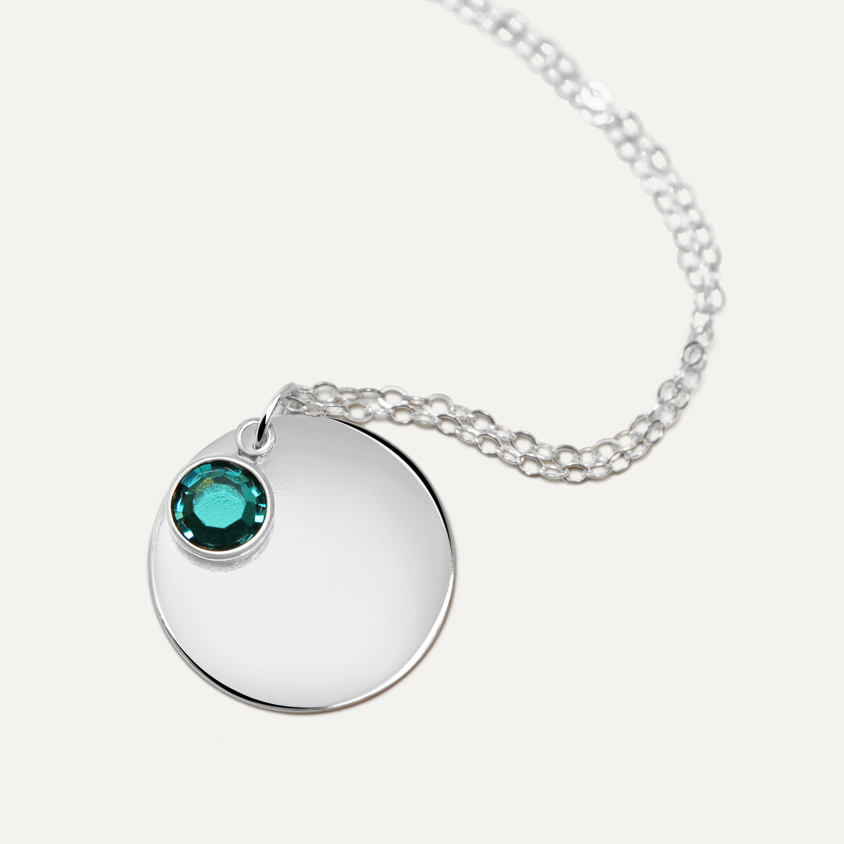 Gabriella Necklace with birthstone