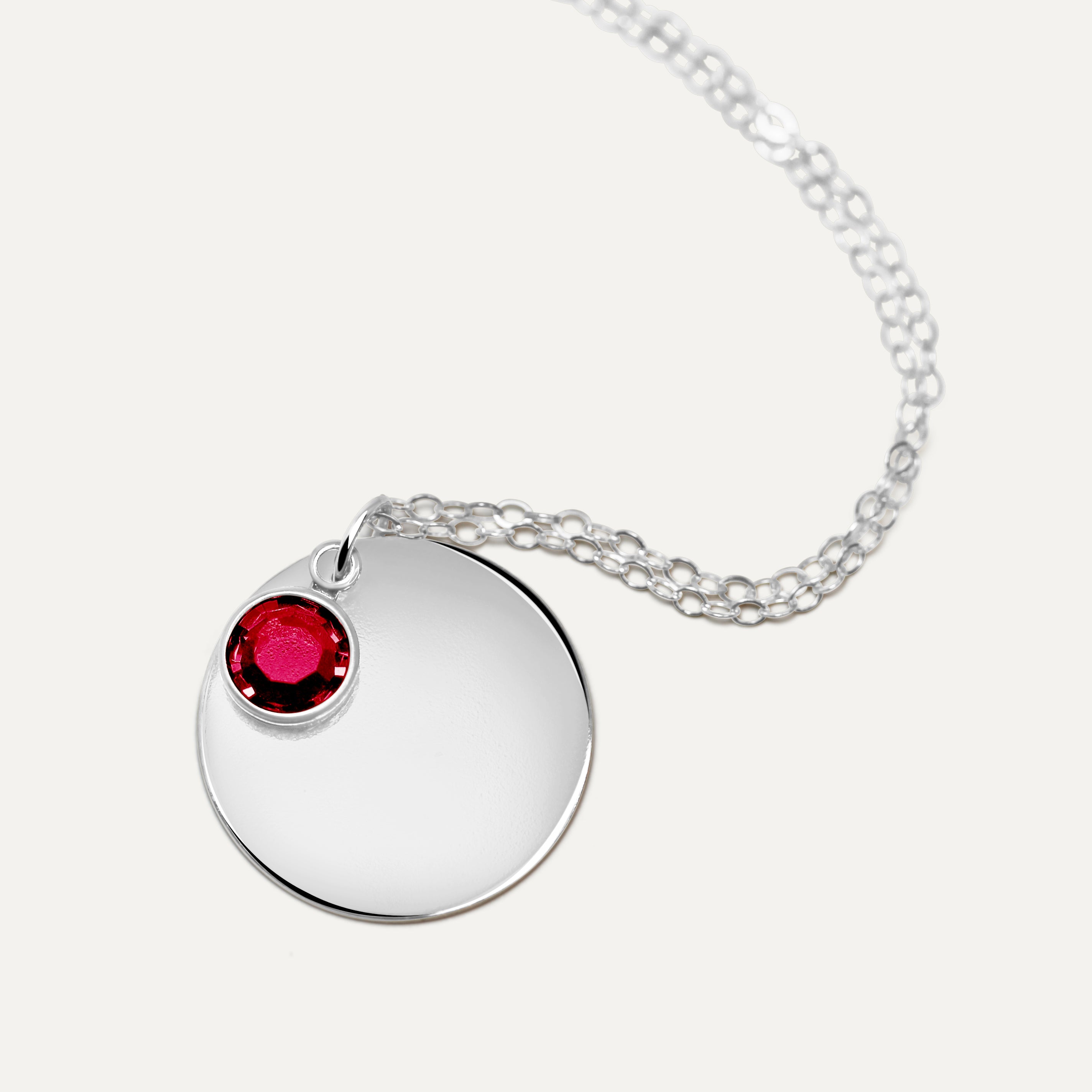 Gabriella Necklace with birthstone