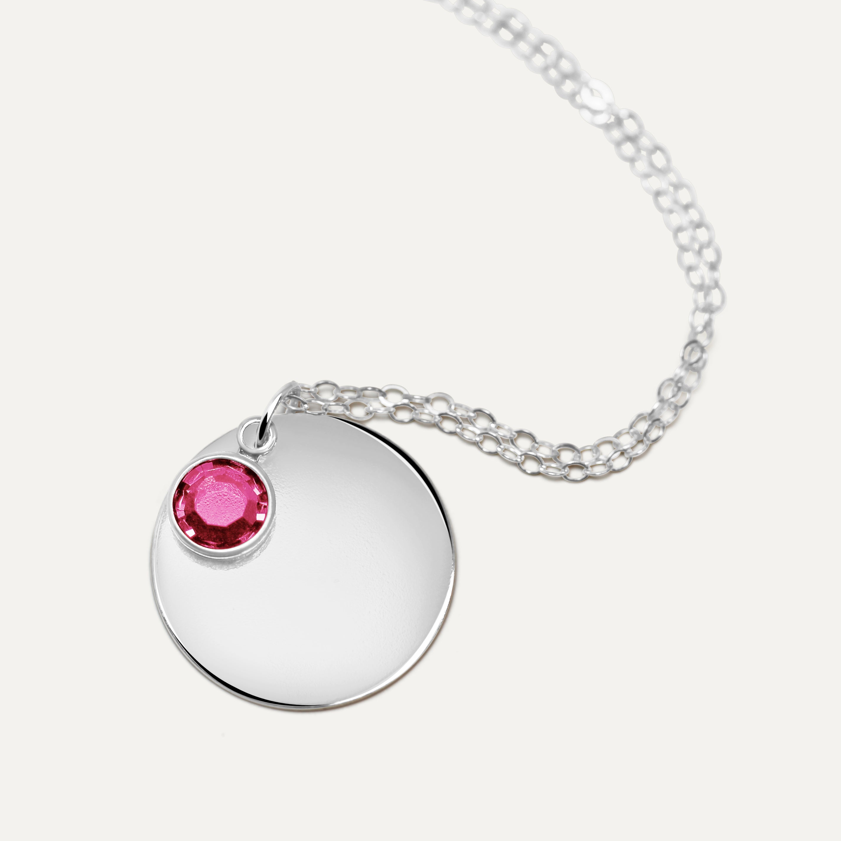 Gabriella Necklace with birthstone