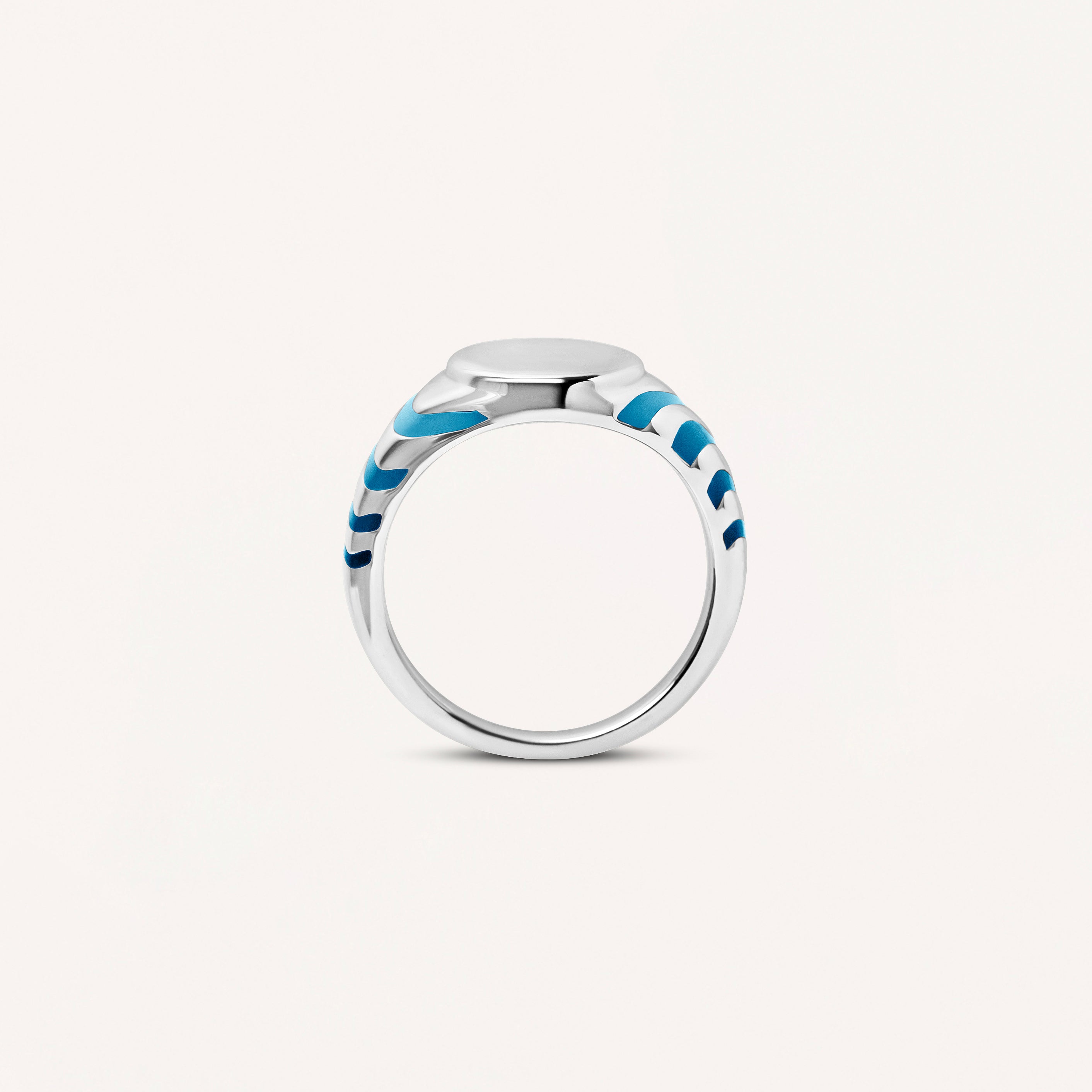 Coral Cove Blue Shell Ring