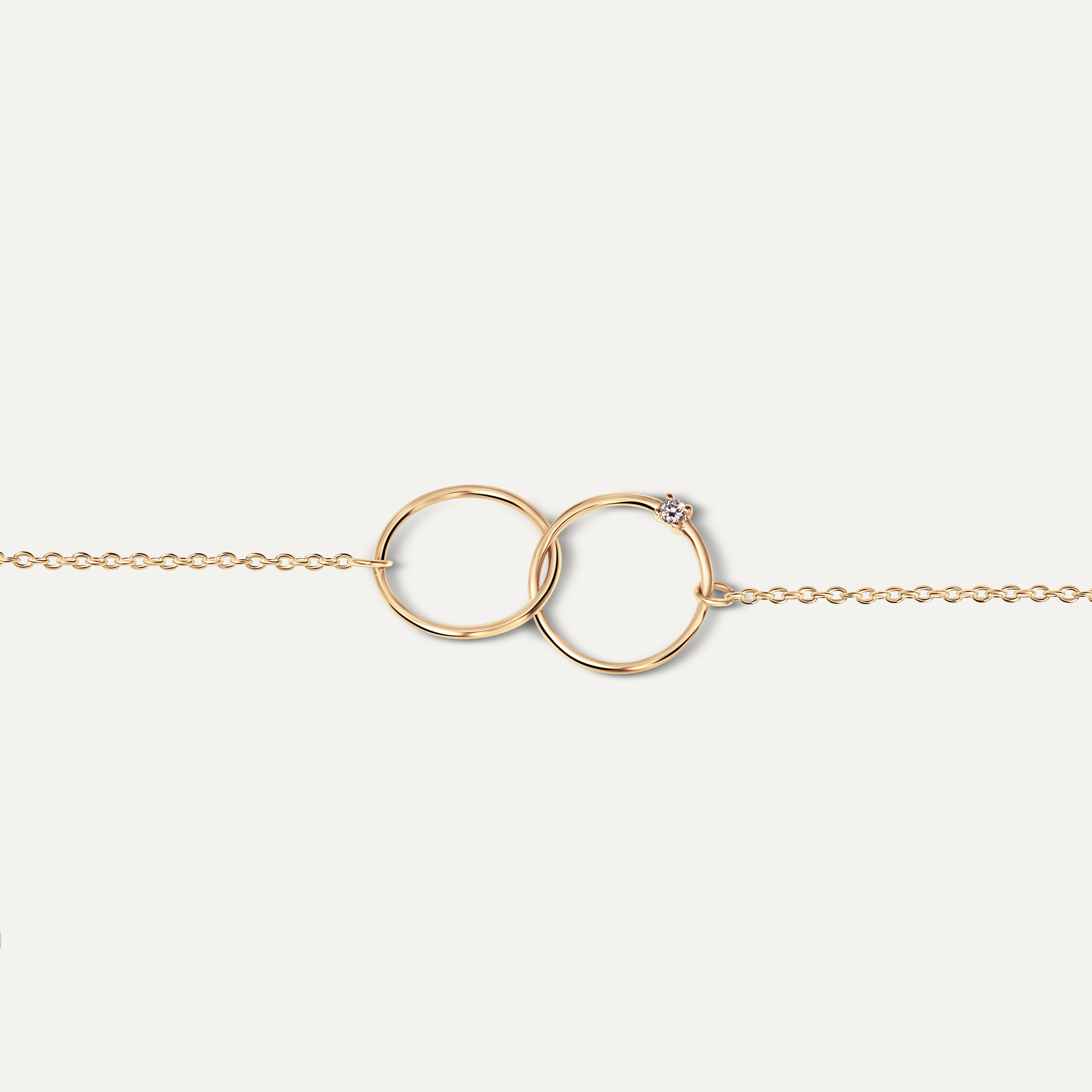 Amelie Gold and Diamond Necklace