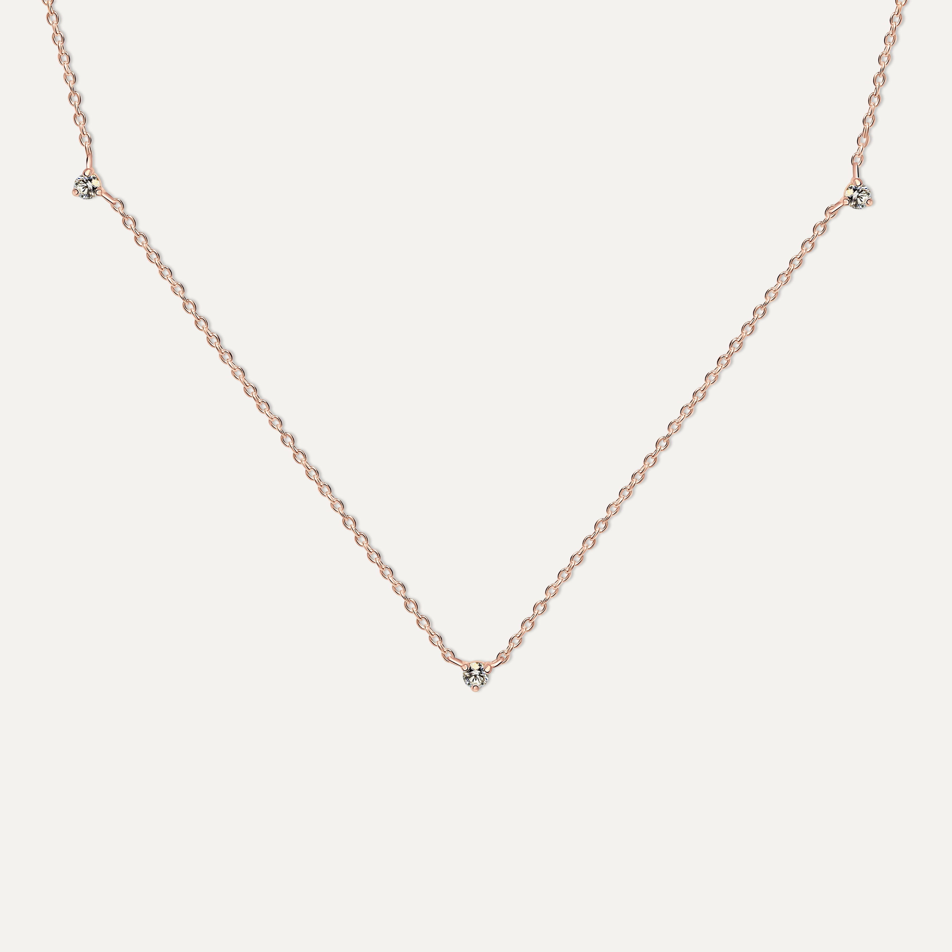 Hazel Gold and Diamond Necklace