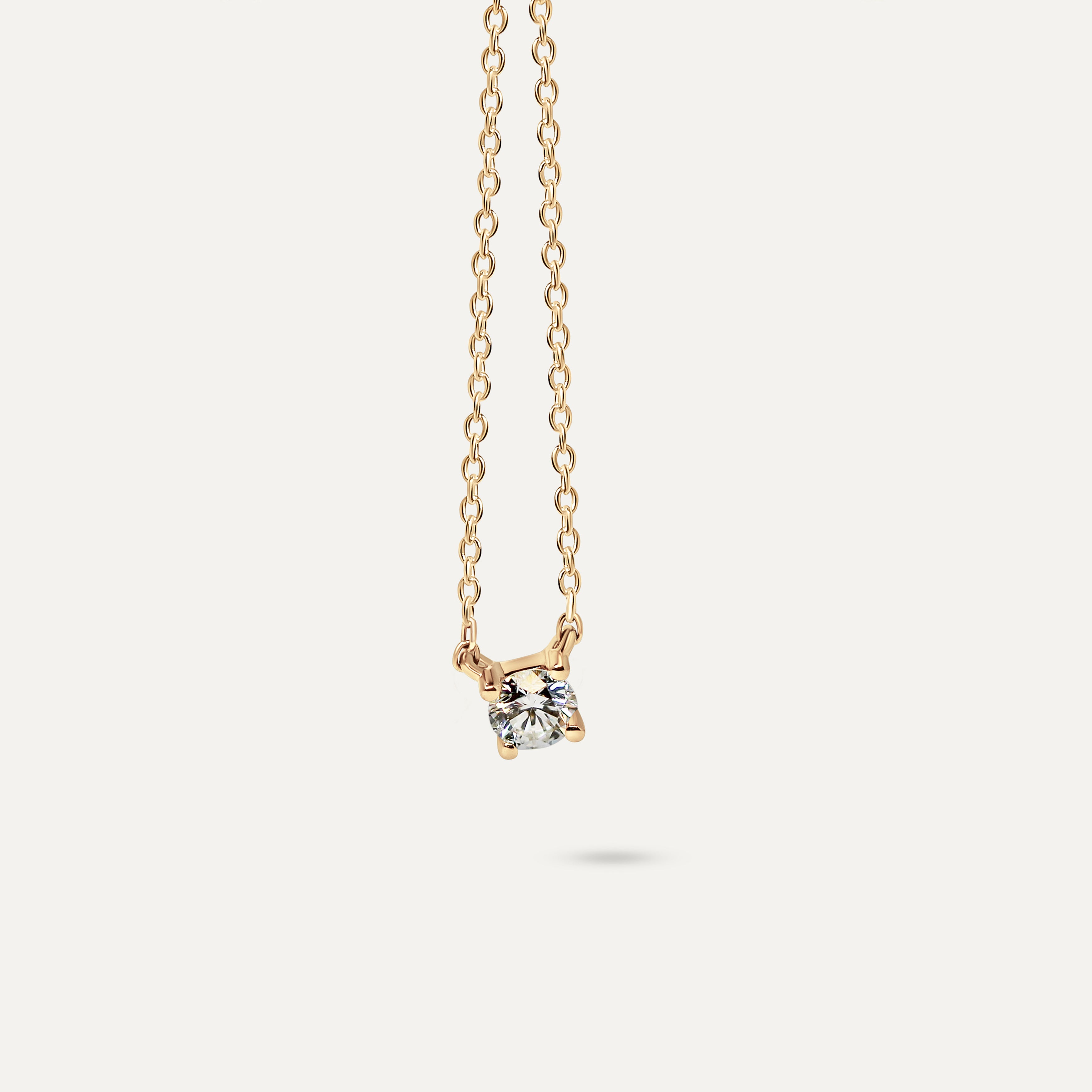 Aurora Gold and Diamond Necklace