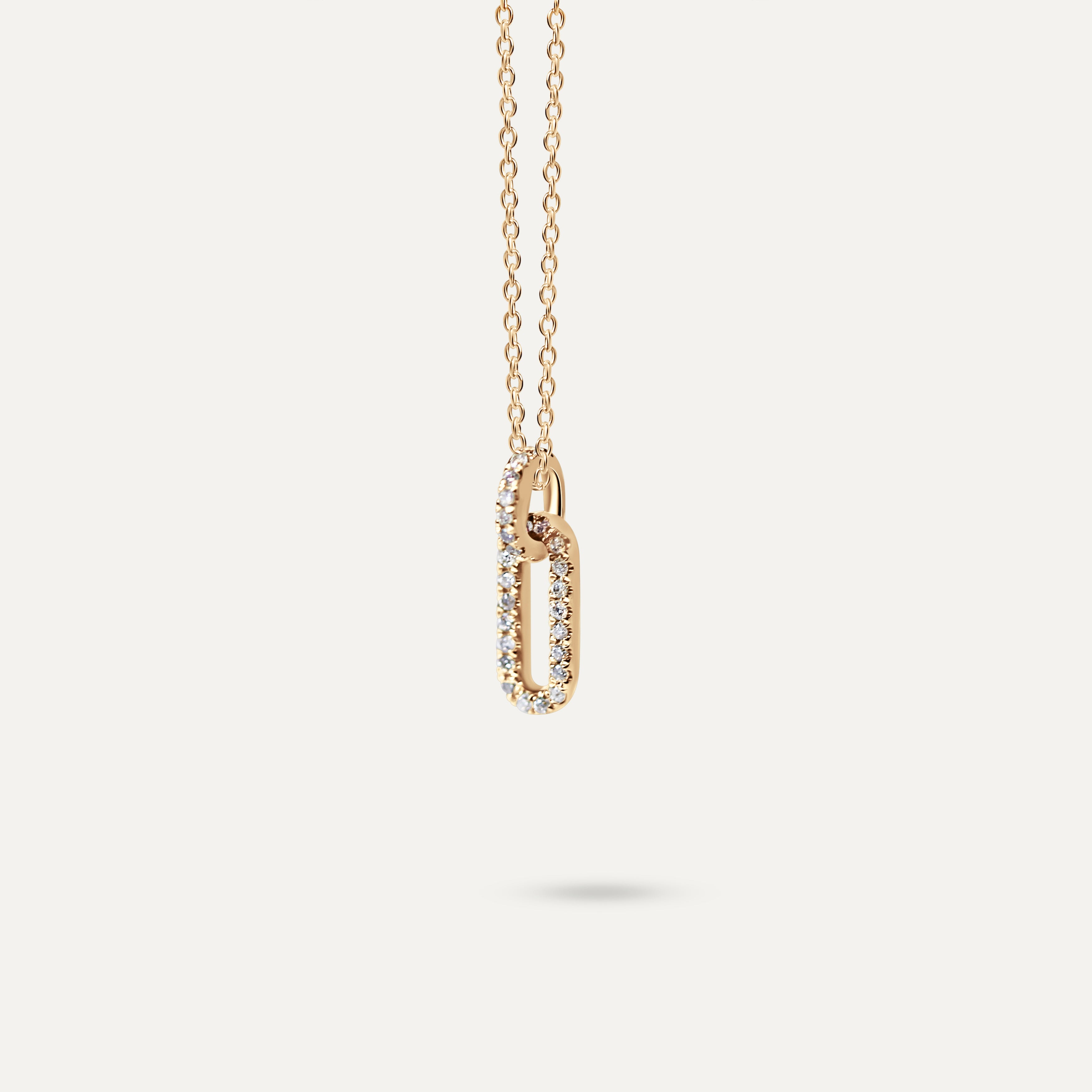 Legato Gold and Diamond Necklace